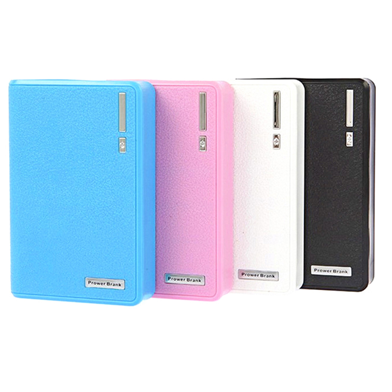 4*18650 Battery Holder 5V Dual USB Power Bank Battery Box Solderless Mobile Power Kit DIY Shell Case Charging Storage Case MJD. 