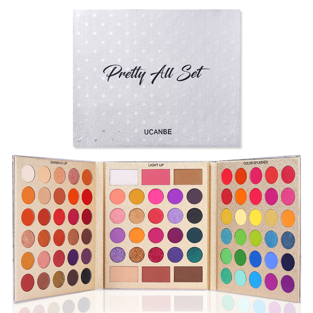 Ucanbe Pretty All Set Eye Shadow Palate 80 Color Eye Shadow Palate - Eyeshadow Palette