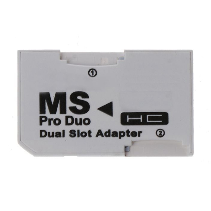 Memory Stick Pro Duo Card Reader Micro-SD TF to MS Pro Card Adapter Single Dual Slots for Sony PSP Gamepad for PSP Card. 