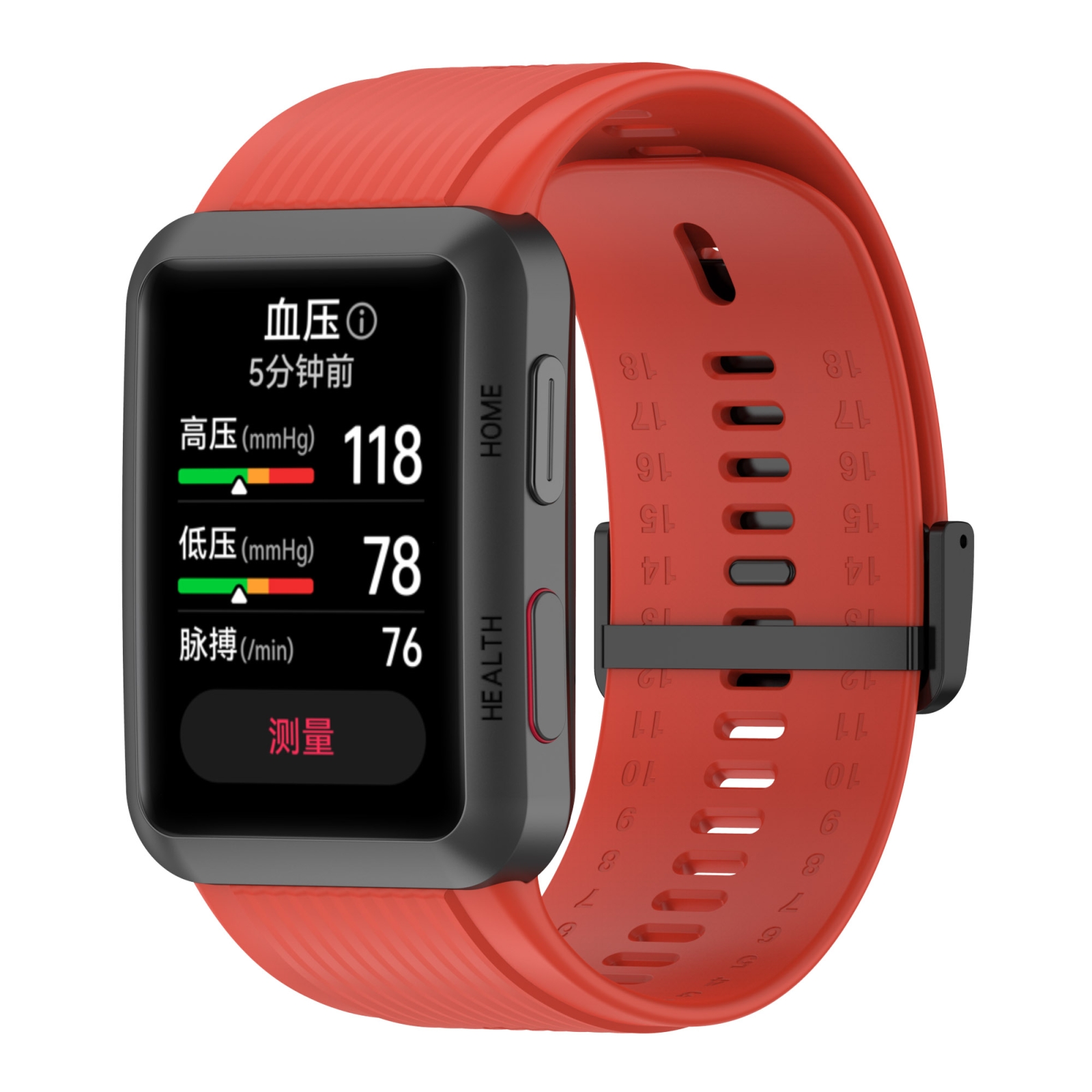 Watch Strap For Huawei Watch D Solid Color Silicone Watch Band with Buckle. 