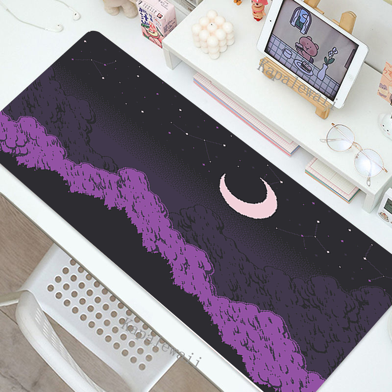 Pixel Art Gaming MousePad XXL Computer Laptop Gamer Extended Mouse Mat Large Anime Mouse Pad 900x400 Keyboard Kawaii Desk Mat. 