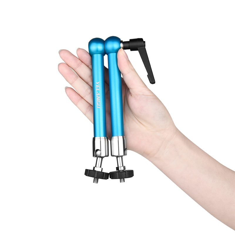 JDXHLAU A75 Universal Bracke 11 Inches Adjustable Magic Arm Articulating Weight Capacity 10KG 1/4 Screw Camera DV Monitor. 