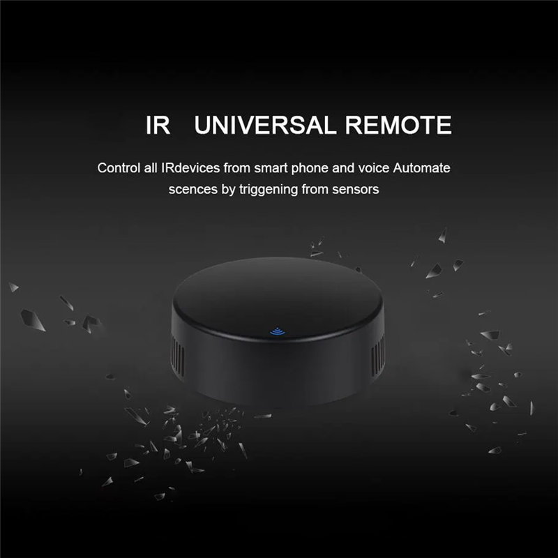 Tuya Wifi Smart IR Remote Control with Smart Life Home Remote for Air Conditioner TV DVD Alexa Durable Easy Install Easy to Use. 