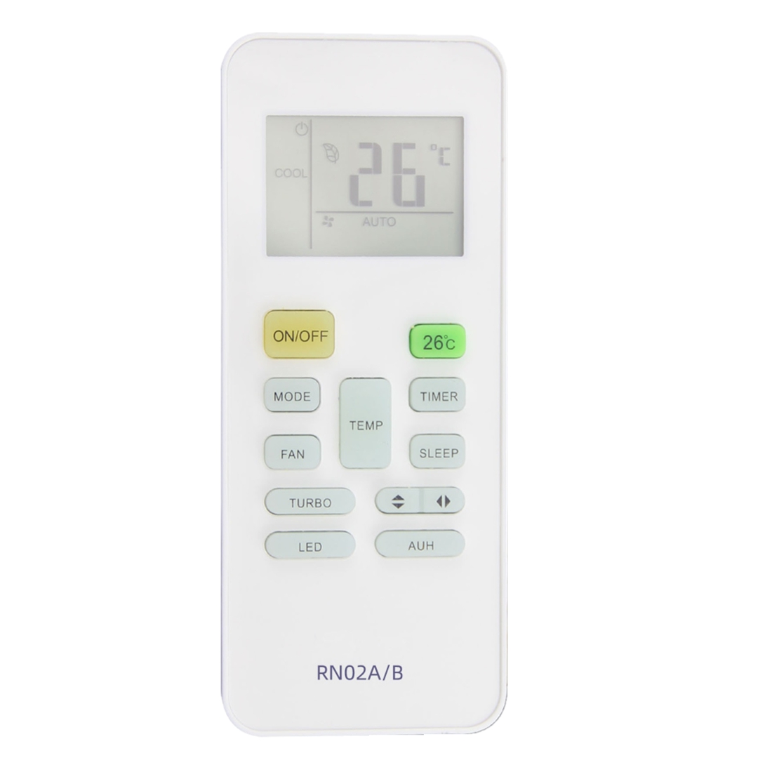 Air Conditioner Remote Control RN02A/B for Air Conditioner RN02A RN02B RN02C RN02D RN02E RN02H