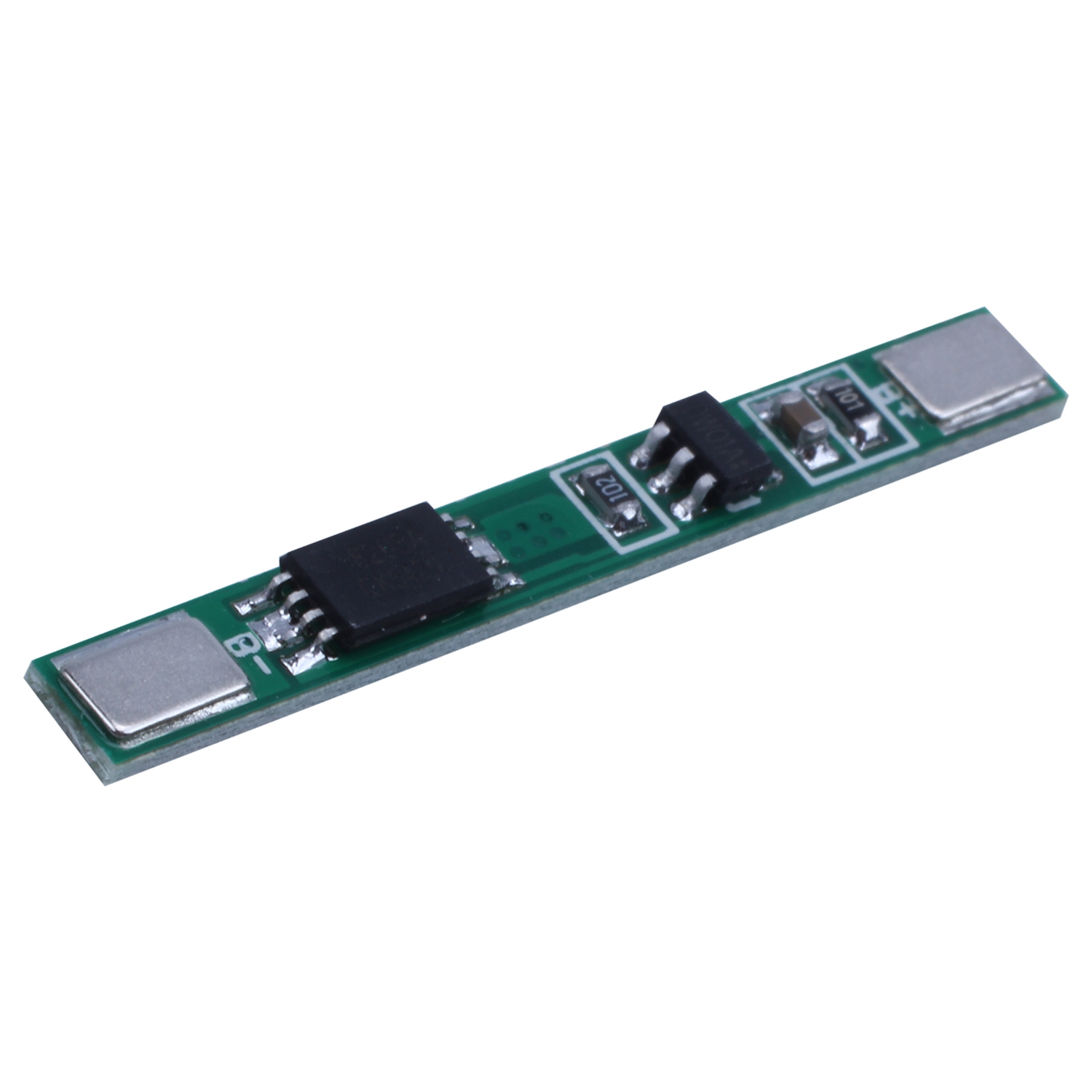 10 pcs 1S 3.7V 4A li-ion BMS PCM 18650 Battery Protection Board PCB for 18650 lithium ion li Battery Double MOS. 