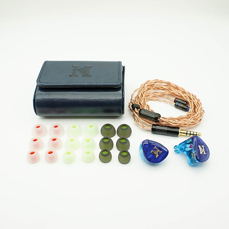 ISN Audio H60 4BA + 2 Dynamic Driver Hybrid 2Pin 0.78mm HiFi Audiophile In-ear Earphone IEMs. 