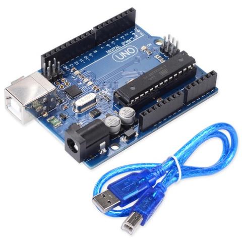 Arduino UNO R3 with Cable/ ATMEGA328P-PU For Student Project. 