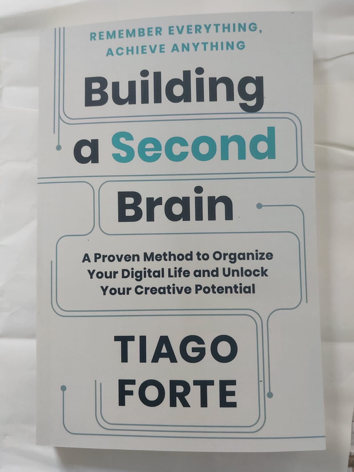 Building a Second Brain by Tiago Forte - Premium - Paperback. 