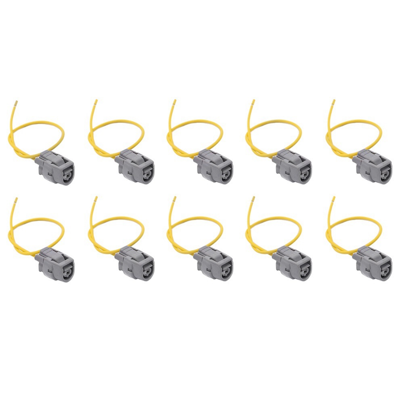 Temperature Sensor Connector Pigtail for 1992-1998 83420-16040, 90980-11428 Replacement Accessories 10Pcs