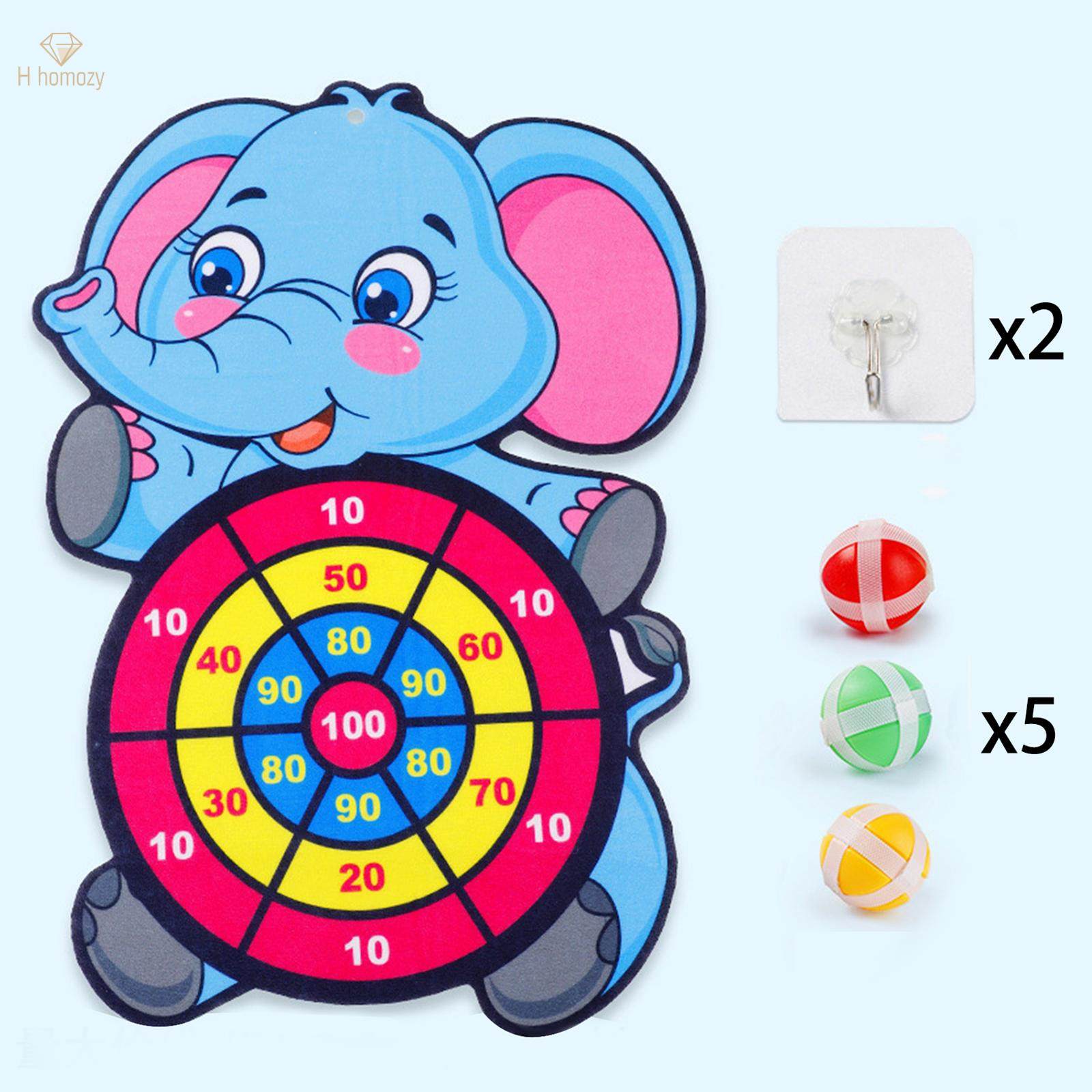 Sticky Ball Target Board with 15 Sticky Ball Toss Game for Lawn Outside Gift. 
