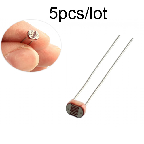 Light Dependent Resistor LDR 5MM Photoresistor Photoconductive resistance. 