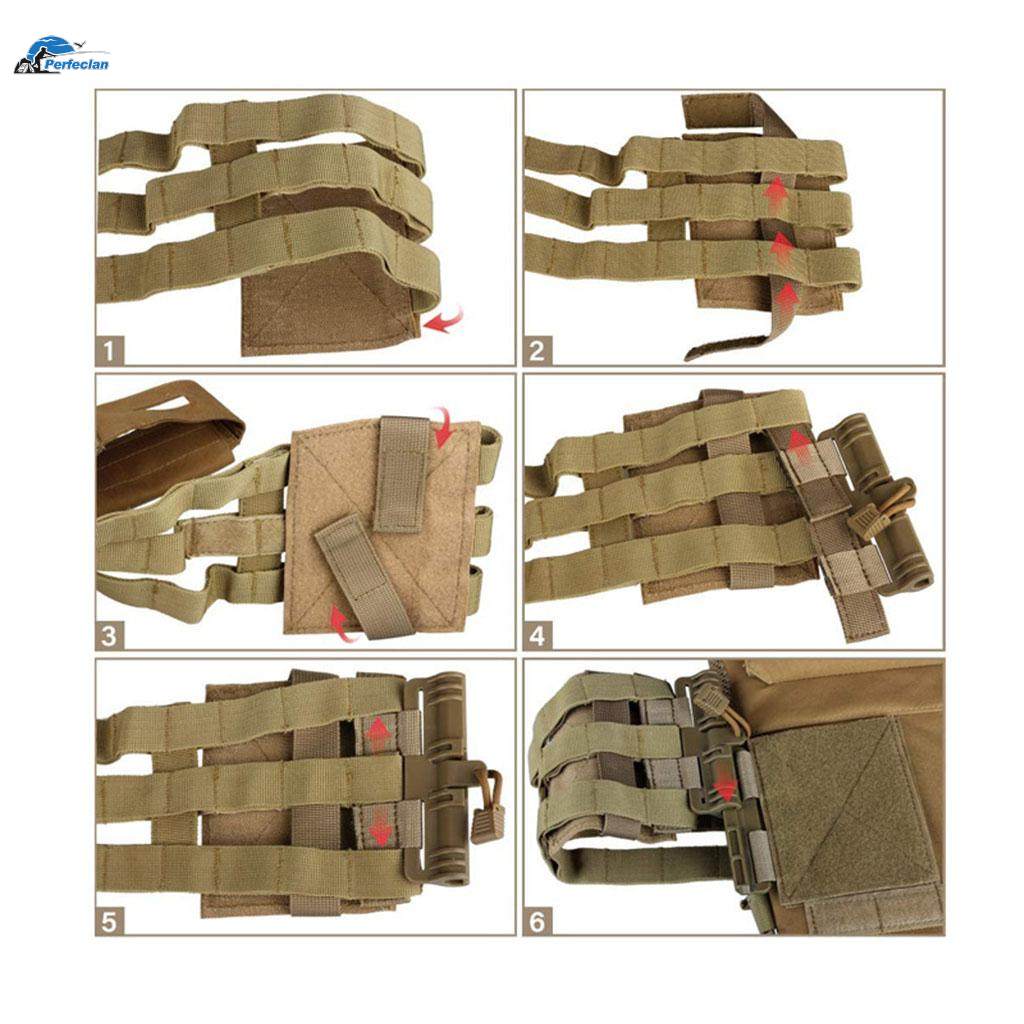 Quick Release Buckle Set Cummerbund Adapter Assembly Molle System High. 