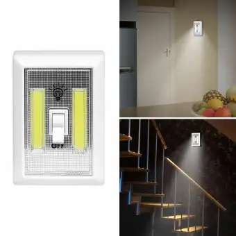 Cob Led Cordless Switch Lights Wireless Under Cabinet Closet