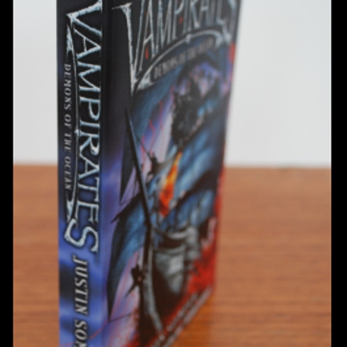 Demons of the Ocean  (  Vampirates #1  )   (  Book by Justin Somper  )   (  Premium Paper and Matte Cover  ). 