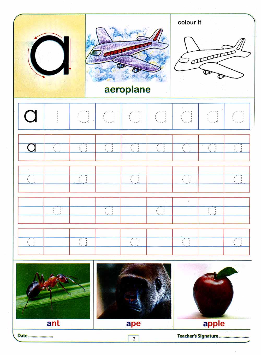 My First Book of Writing abc Small letters. 