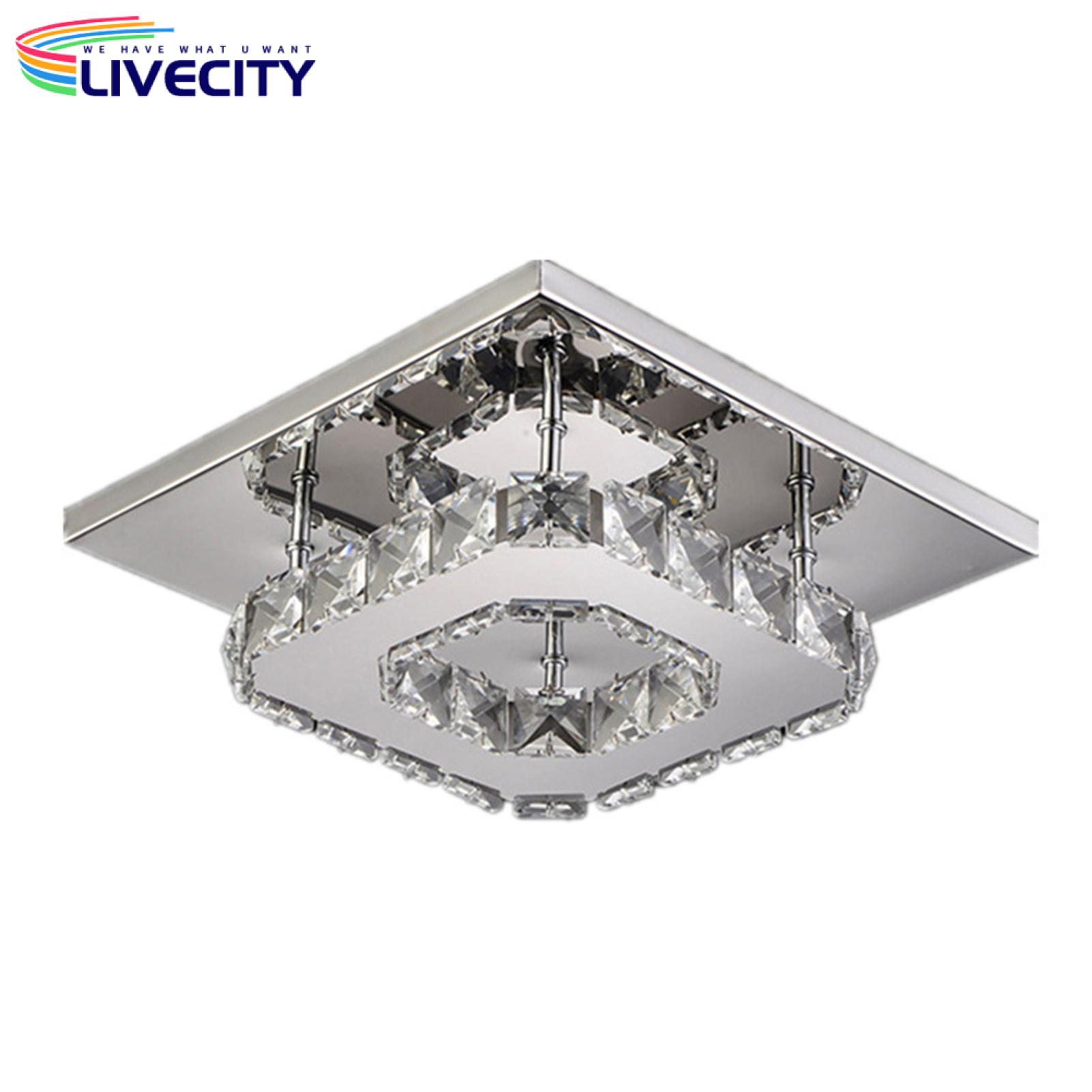 Corridor Ceiling Light Flicker Free Modern Square LED Ceiling Light Lighting Fixture. 