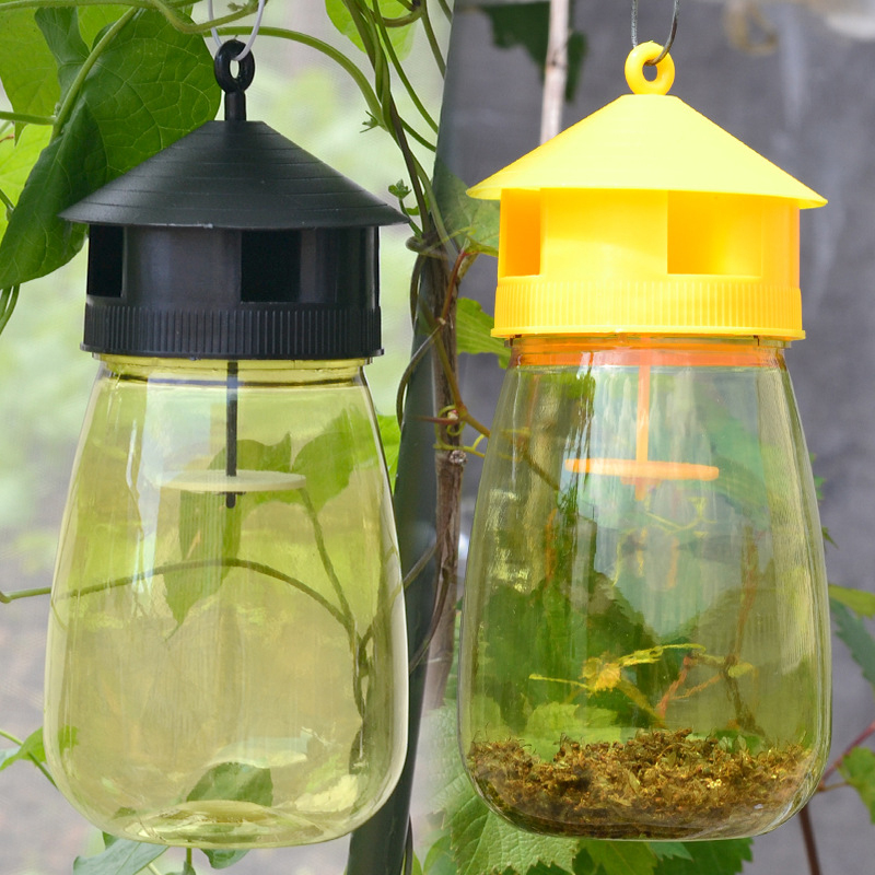 1 PCS Wasp Trap Fruit Fly Flies Insect Bug Hanging Honey-Trap Catcher Killer Layor