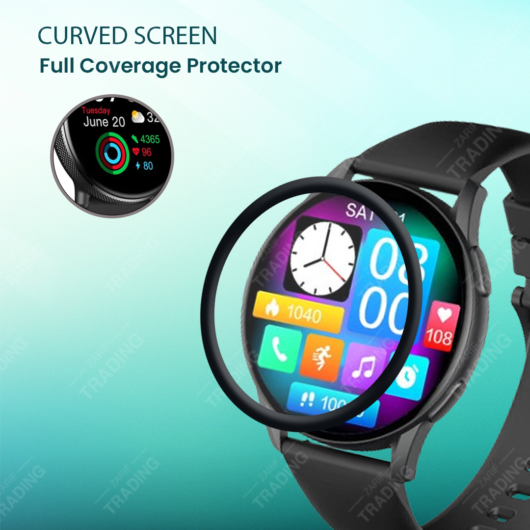 Kieslect K11 Smart Watch Full Coverage Screen Protector. 