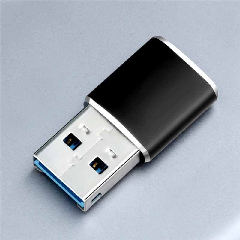 Aluminum Mini USB 3.0 Memory Card Reader Adapter for Micro-SD Card. 