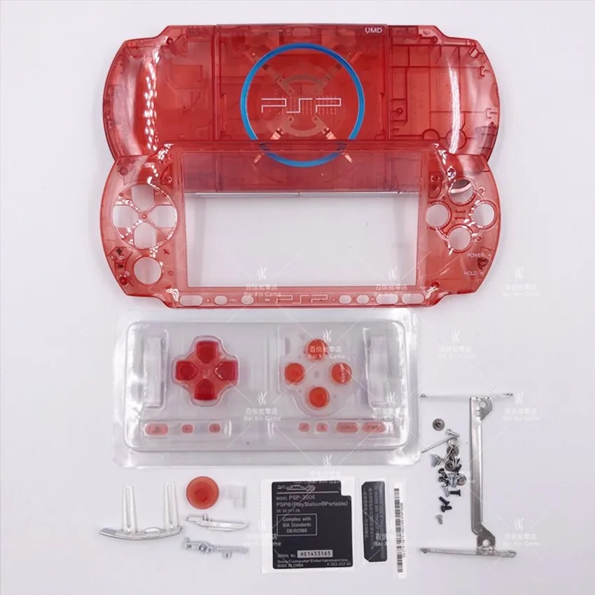 Transparent Crystal Colors For PSP3000 PSP 3000 3004 Game