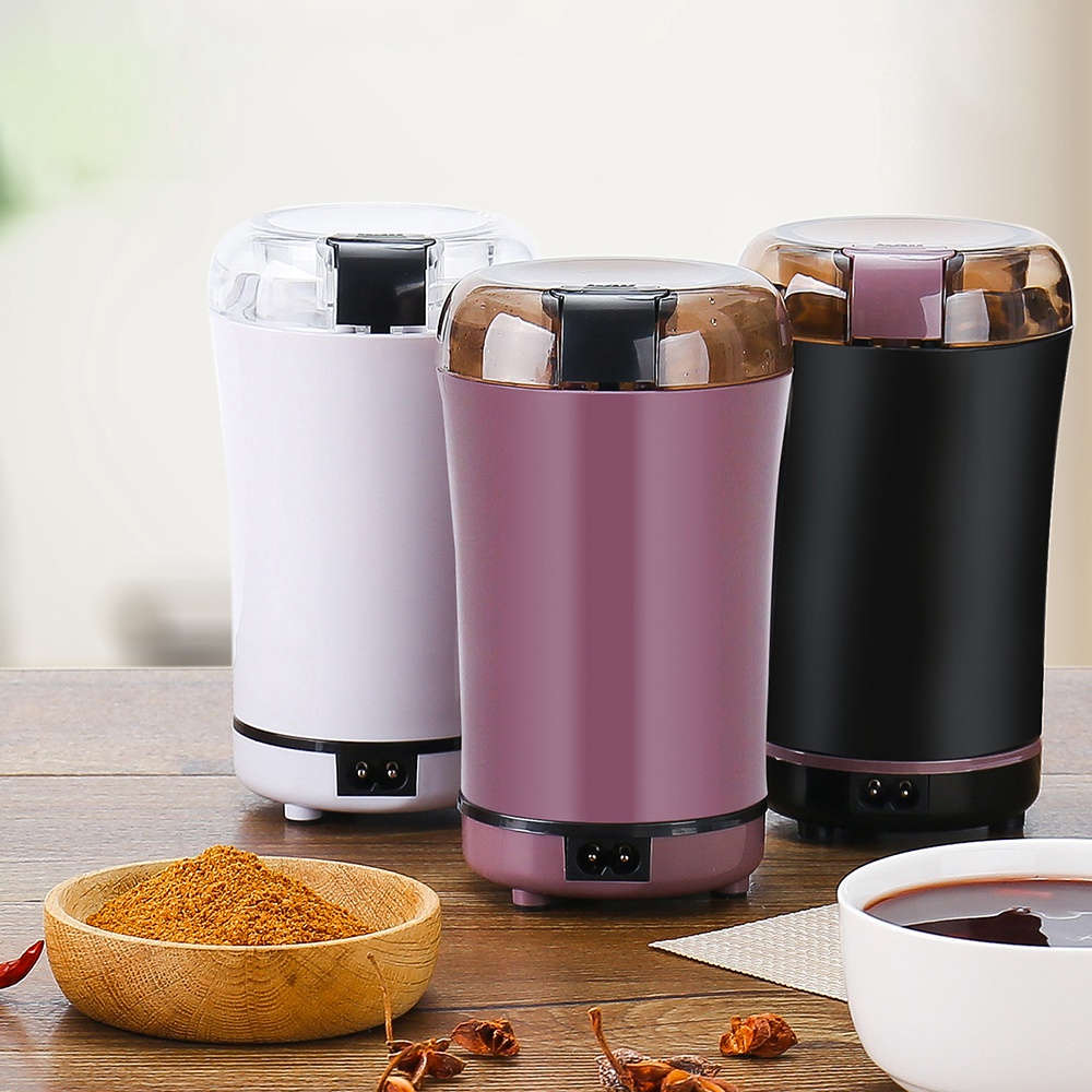 Versatile Portable Electric Coffee Grinder: Grind Herbs, Spices, Nuts, and Grains Effortlessly. 