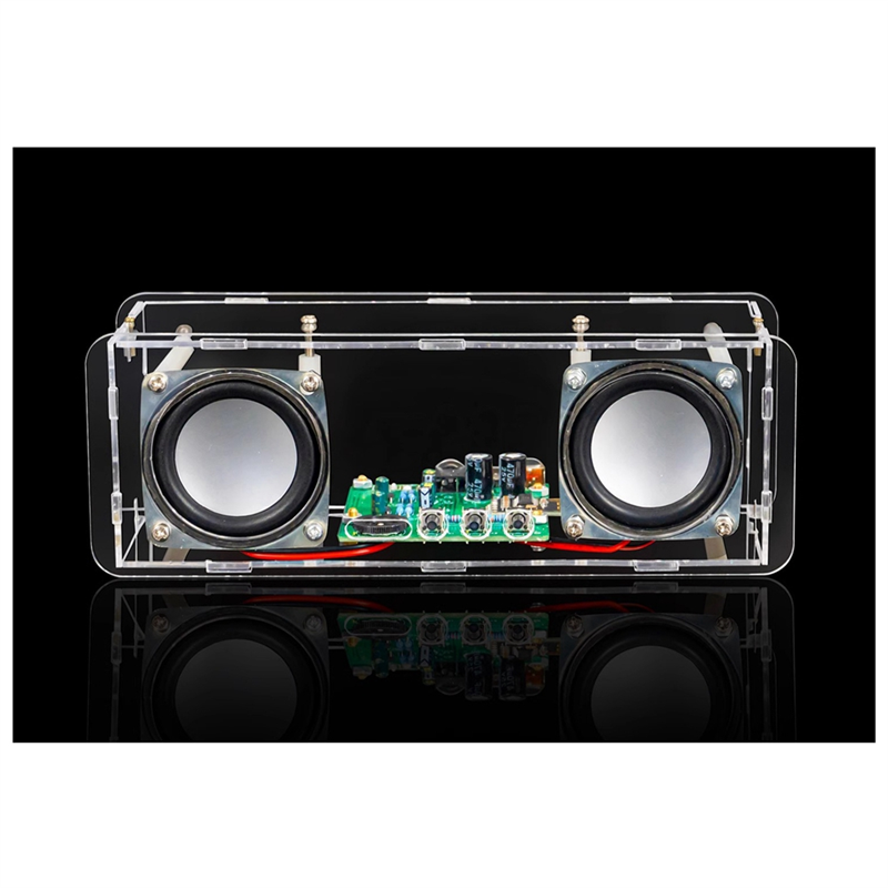2-Channel Bluetooth Speaker Stereo Amplifier Board Electronic Product DIY Production Circuit Board Welding Kit. 