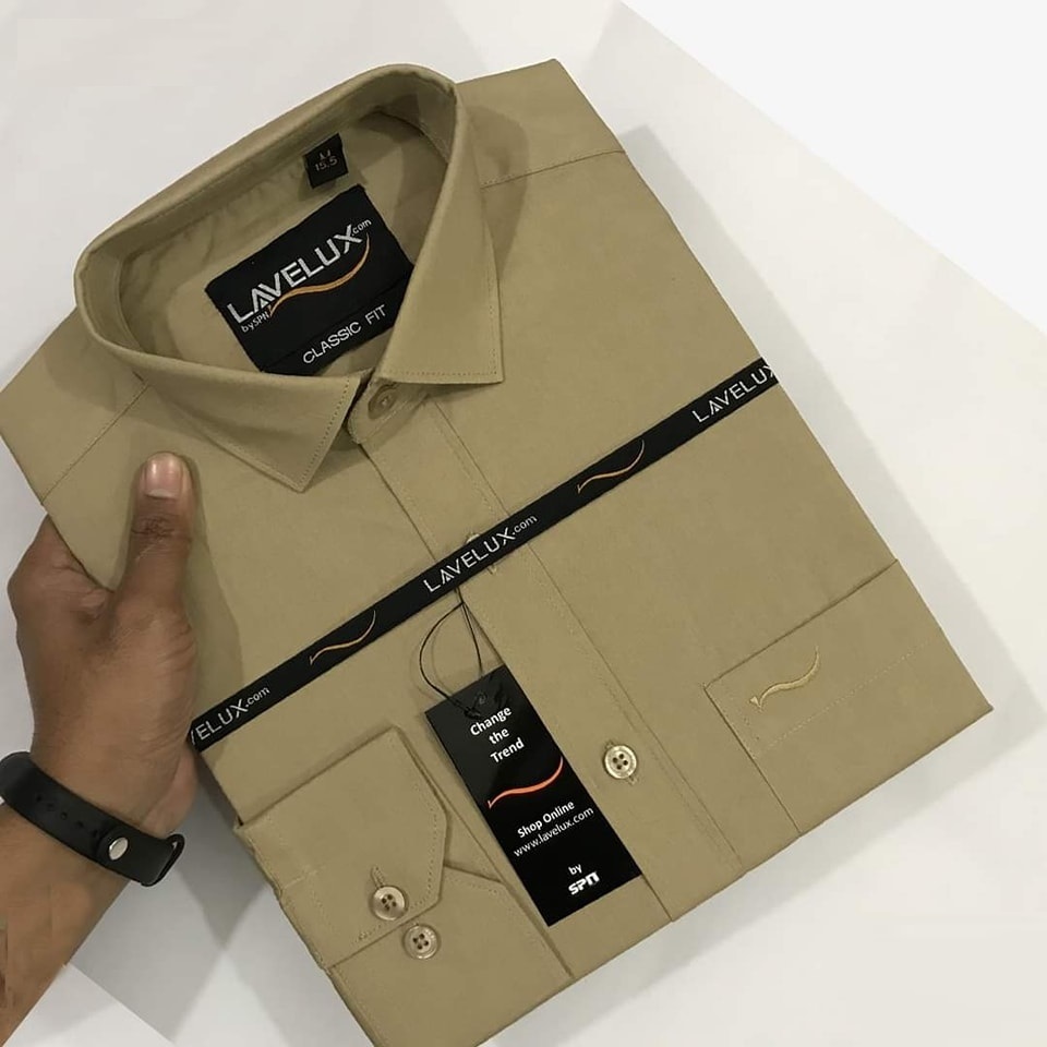 Premium Export Quality Solid color Shirt For Man. 