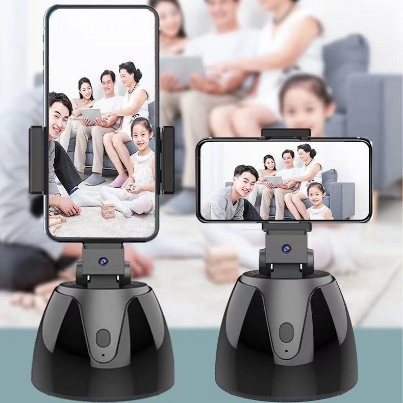 (Ready Now)360-Degree Follow-Up Selfie Live Video Recording Tripod Heads Charging Tripod Heads. 