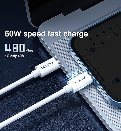 KTOL USB Cable Card,Multi-Function Portable USB Adapter Card Storage Set,60W Fast Charge,USB-C/USB-A/Micro-USB/Charging Cable Kit,Sim Card Tray Eject Pin,Hidden Bracke(excluding Micro SD Cards) Blue. 