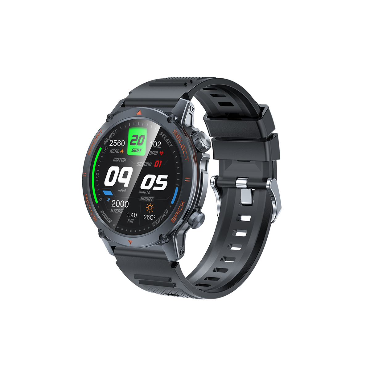 AWEI H52 Smart Watch Time Square
