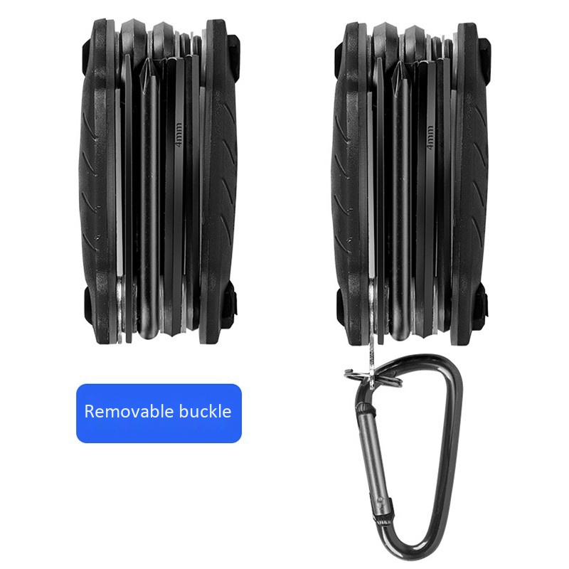 WEST BIKING Bicycle Repair Tools Set 8 in 1 Multitool Mtb Wrench Chain Hex Spoke Kit Accessories Bike Tools. 