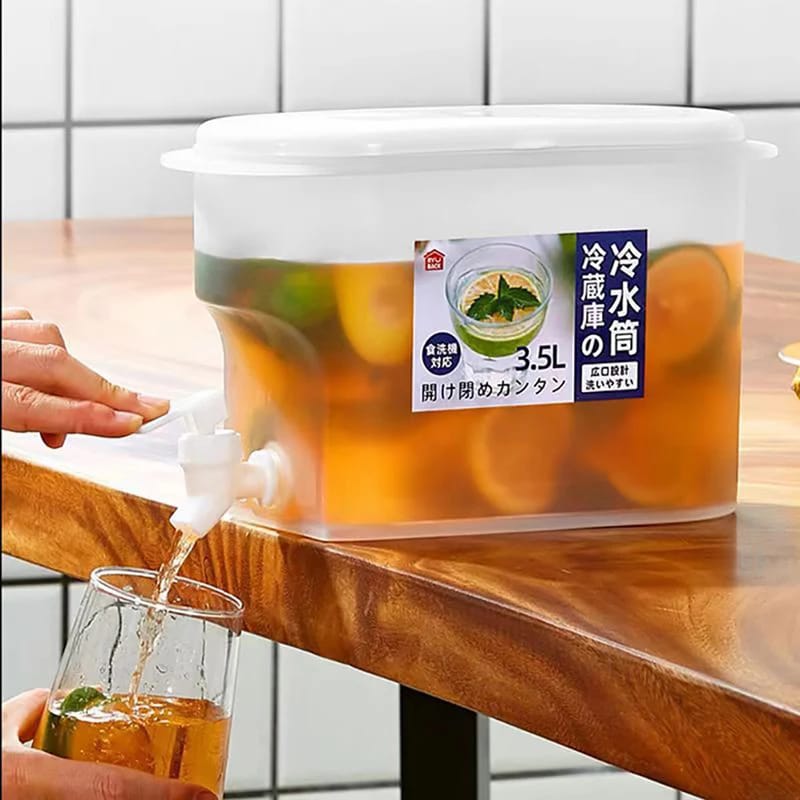 Juice Container Box & juice jar. 