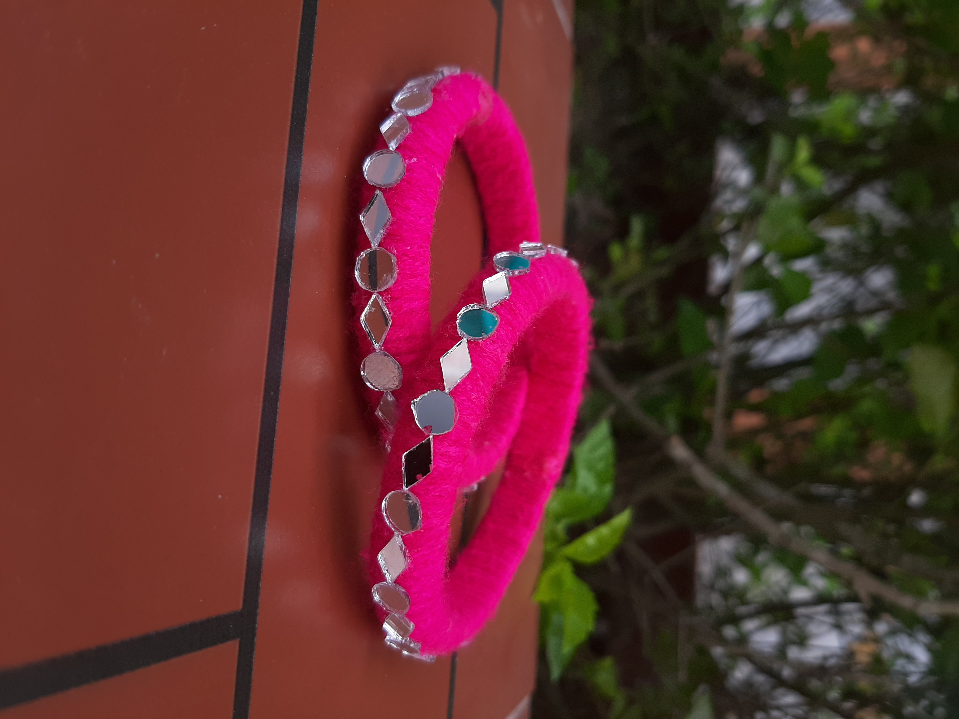 Handcrafted Bangles/Curi | Colour and Design can be customized. 