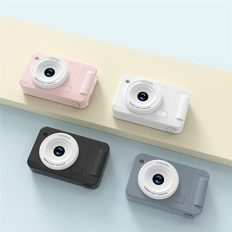 4K Digital Camera High-Definition Photography CCD Travel Selfie Entry-Level Small Students Campus Selfie Camera Silvery. 
