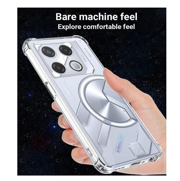 For Infinix GT 10 Pro Xundd Shockproof Case Transparent Premium Quality With Camera Bump Protective Back Cover Infinix GT 10 Pro Back Cases. 