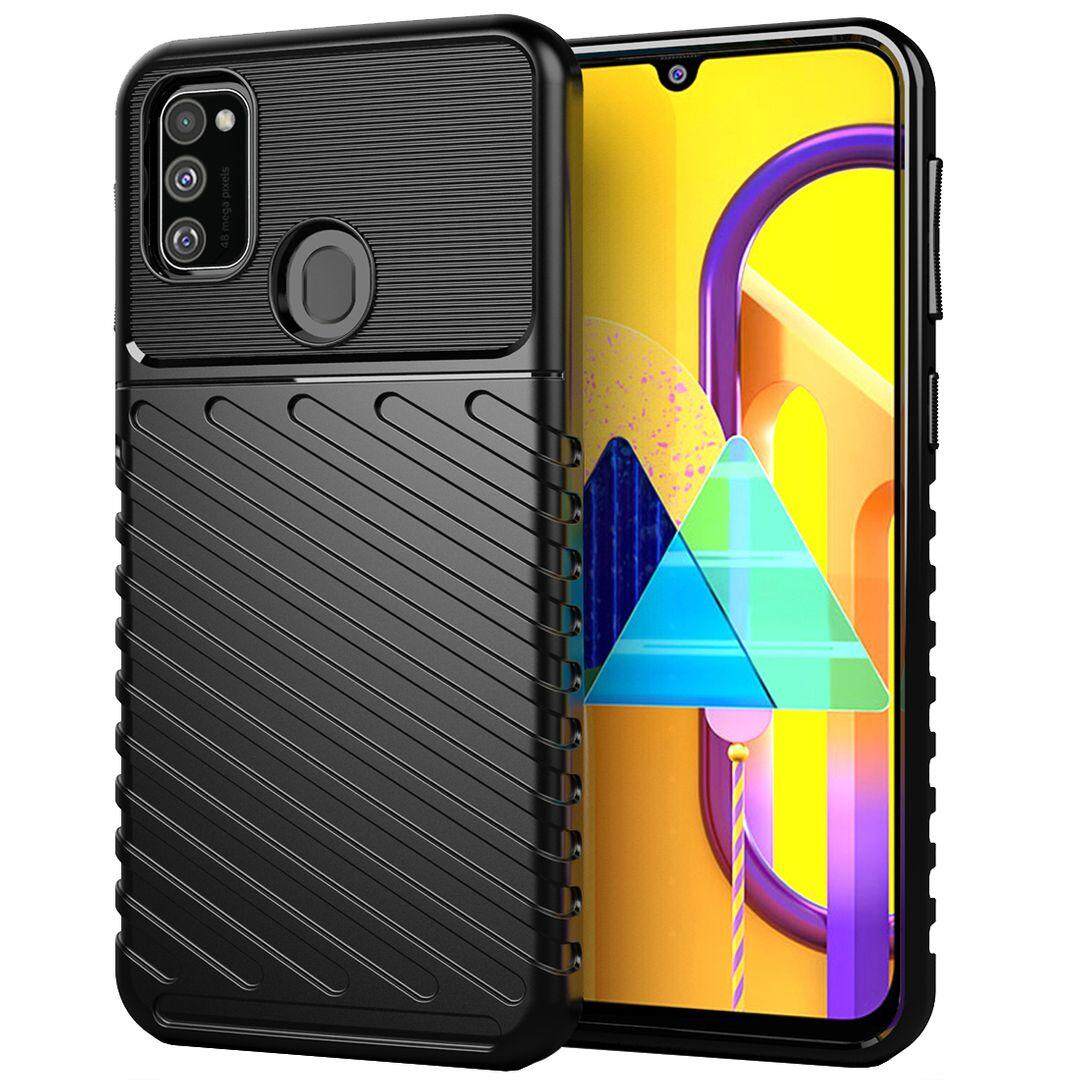 lthmy for Samsung Galaxy M30S Soft TPU Raw Material Military Grade Anti Drop Protection Shell is Suitable