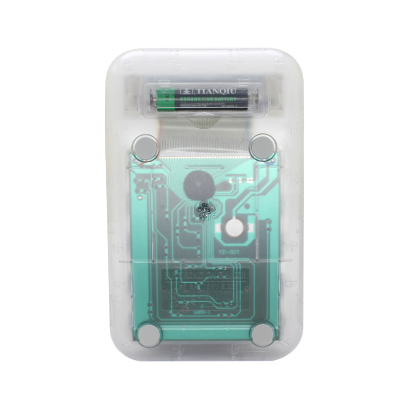 Simple gradient color keyboard transparent shell 10-digit desktop electronic office gift calculator cross-border wholesale. 