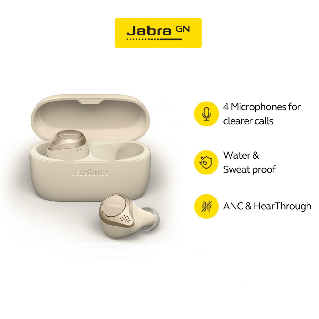 HOT Jabra Headset Jabra Elite Active 75t Gold Jabra Elite 75t