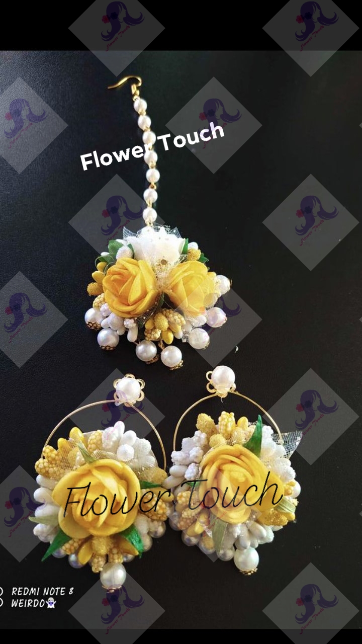 Artificial flower juwelry