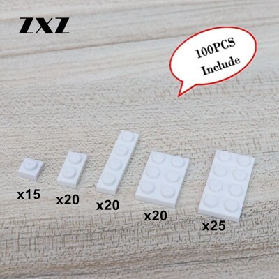 【happy one】Kids Learning Toys Plastic Blocks Plate 1 X 1 1 x 2 1 x 4 2 x 3 2 x 4 Mix Models Bulk for Sales. 