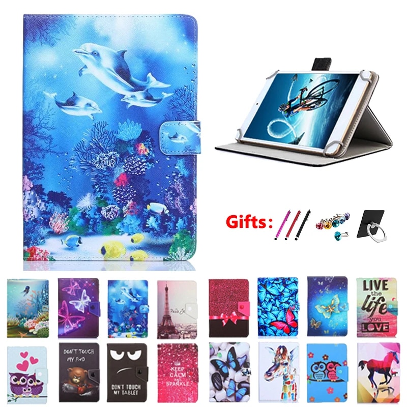 Universal Cover for 7 Inch Tablet Lenovo Tab E7 4 3 7 Essential TB-7504/7304 710/730 Tab 2 A7-30/A7-20 A7-10 A3300 A3500 S5000. 