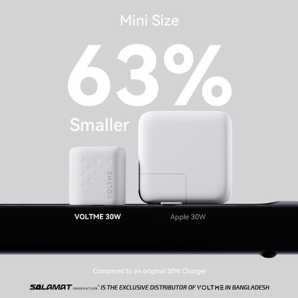 VOLTME Revo 30 Mini (30W Fast Charging, Type-C with GaN III, PD 3.0, QC 3.0, PPS, V-Dynamic Technology). 