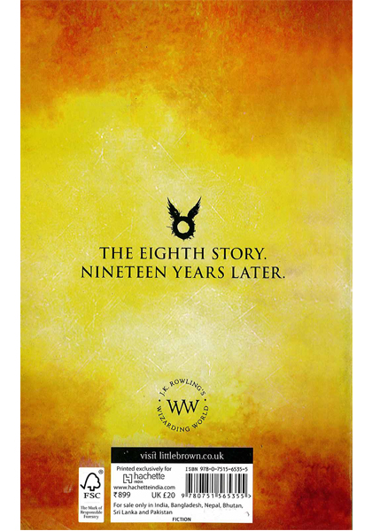 Harry Potter and the Cursed Child Parts One And Two. 