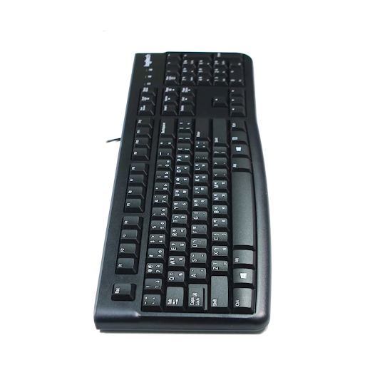 Logitech K120 Black USB Keyboard with Bangla #920-008363. 