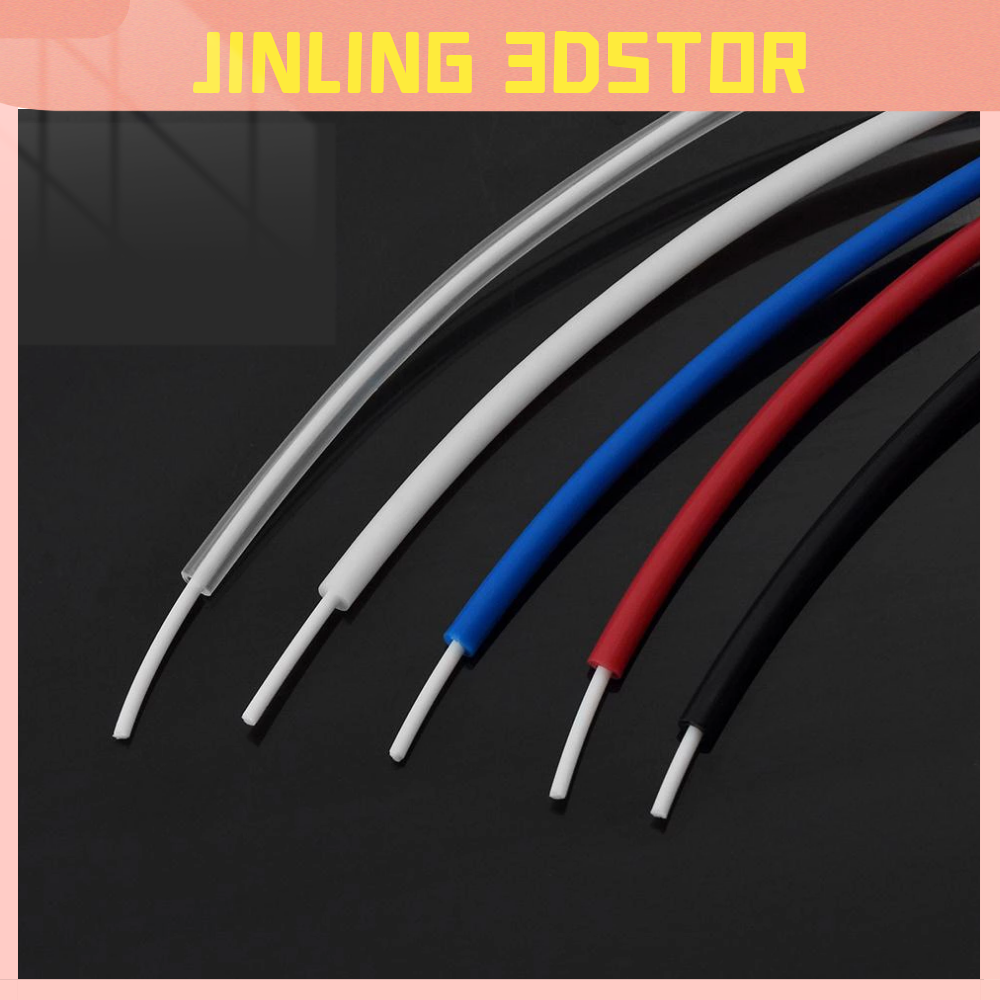 3D Printer Part 1Meter bowden extruder PTFE tube Pipe for J-head Hotend V5 V6 1.75mm /3mm Filament ID 2mm OD 4mm