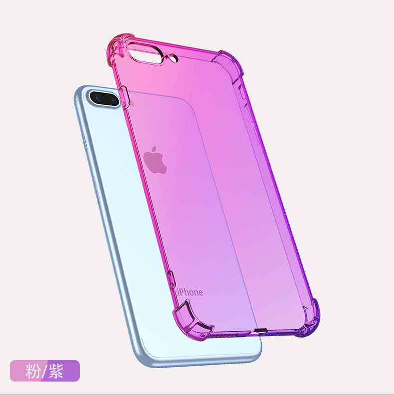 1 Ming 12 all-inclusive 14 gradient 13 transparent pro new model 114prom suitable for Apple 8plus mobile phone case ax anti-fall 14Smartwatches. 