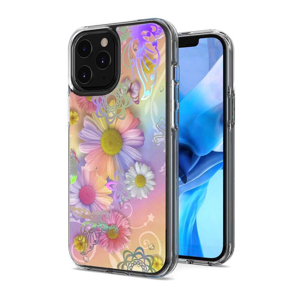 Applicable to Google pixel6 pro Laser Magic Color imd High-Grade Electroplating Two-in-One Phone Case. 