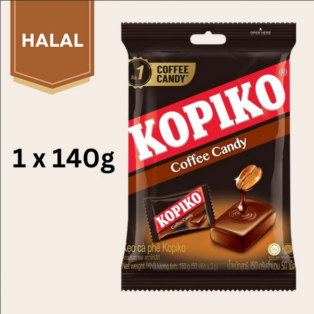 Kopiko Coffee Candy Bag, 140g