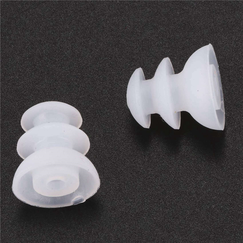 6X Water Proof In-Ear Headphone Earphone for MP3 MP4 Underwater White
