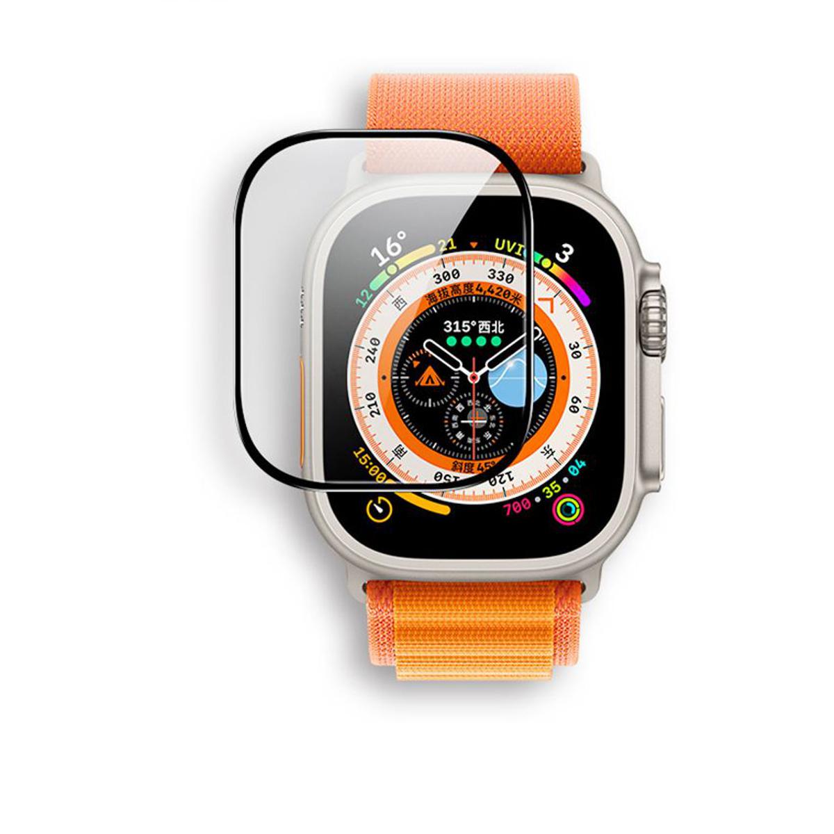 49mm smart watch tempared glass protector for ultra series. 